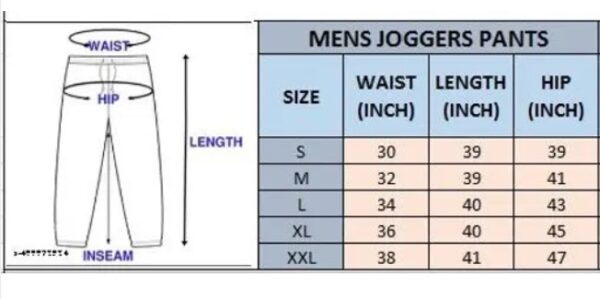 4 Pockets Cargo Joggers Pant For Mens