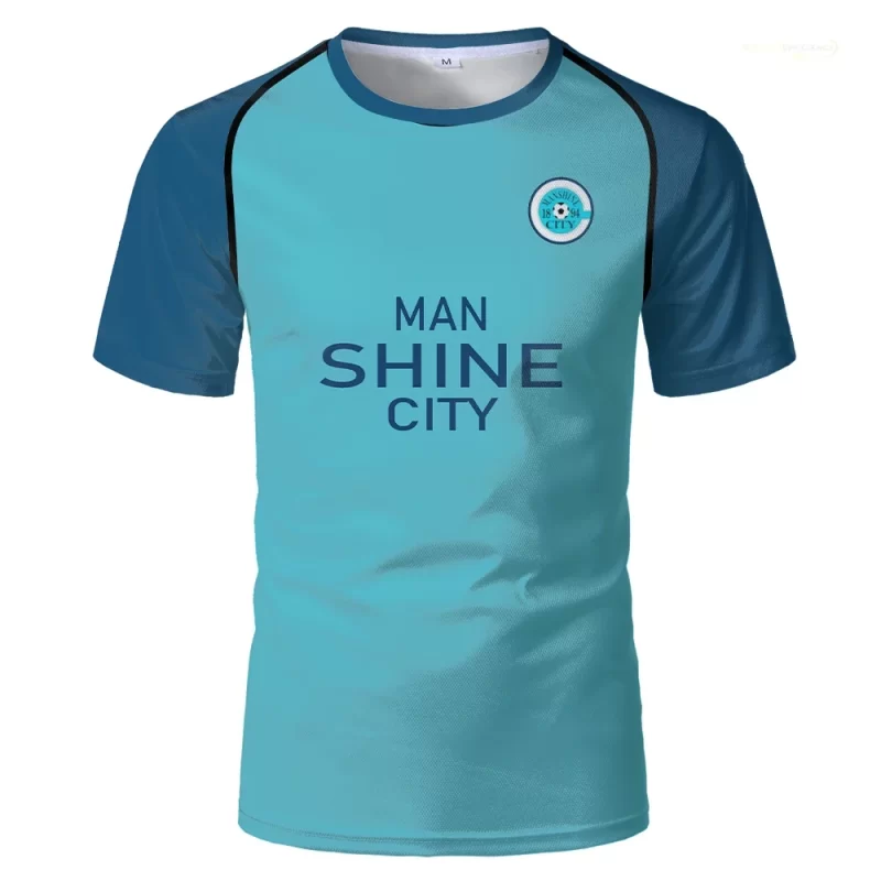 Cartoon Anime Blue Lock Cosplay Sportswear Man Shine City Jersey Men And Women Casual Sports T-shirt NAIG Printed Tops Kids Tees - Image 2
